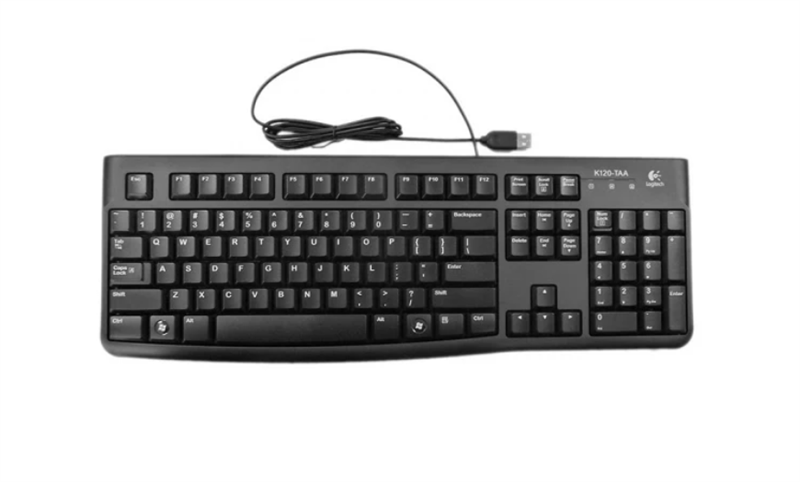 Bàn phím có dây Logitech K120 USB - Bh 12 tháng