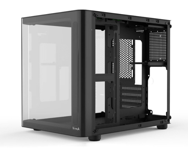 VỎ CASE MÁY TÍNH VITRA CRYSTAL S1 LITE SE BLACK