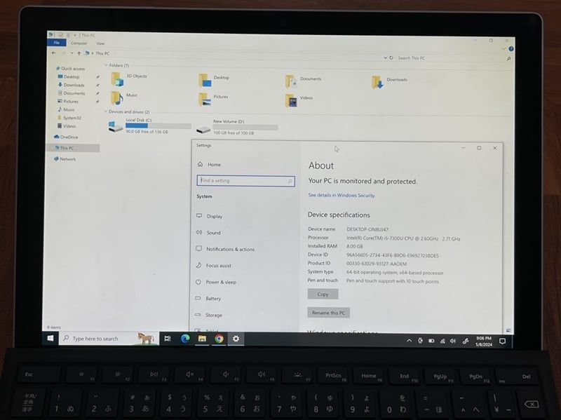 SURFACE PRO 5 LTE (3G)