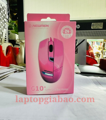 Mouse có dây NEWMEN G10 PLUS Pink - Bh 12 tháng