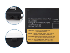 PIN LENOVO X240 6CELL OEM - BH 06 THÁNG
