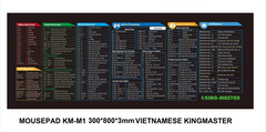 Lót chuột KM-M2 Tiếng Việt KING-MASTER