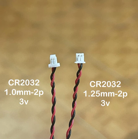 Pin Cmos CR2032 dây - chân 1.0mm