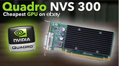 Card NVIDIA Quadro NVS300 512MB GDDR3 -Bh 01 tháng