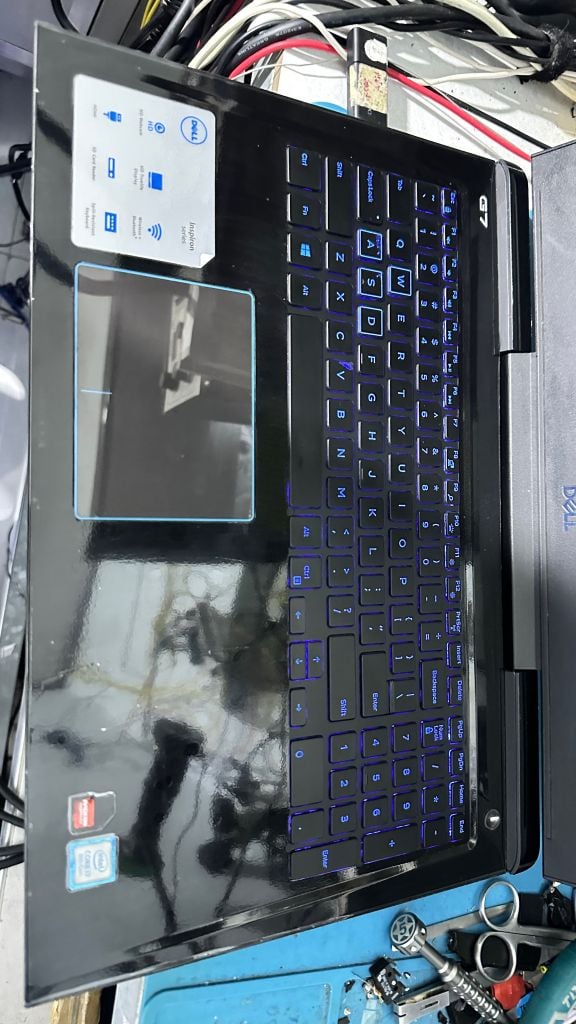 DELL GAMING G7 7588| CORE i7 8750H| 16GB| NVME 256GB| HDD 1TB| VGA 4GB GTX 1050TI| 15.6 FHD IPS