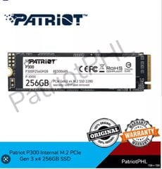 SSD NVME PATRIOT P300 256GB - BH 36 THÁNG