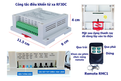 Công Tắc Điều Khiển Động Cơ KAWASAN DC RF3DC-RMC1 - Bh12th