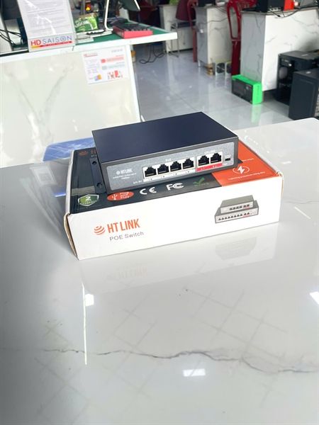Switch POE HTLINK HT-42FP 4+2 - Bh 06 tháng