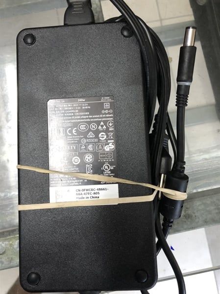Sạc Dell 19.5V - 12.3A Slim Kim Lớn - Bh 03 tháng