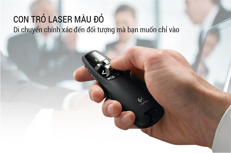 Bút trình chiếu Logitech R400 - Bh 03 tháng