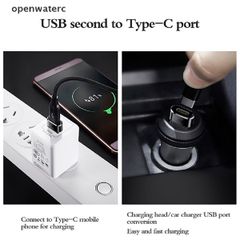 Đầu Chuyển Đổi USB Sang Type C sạc nhanh