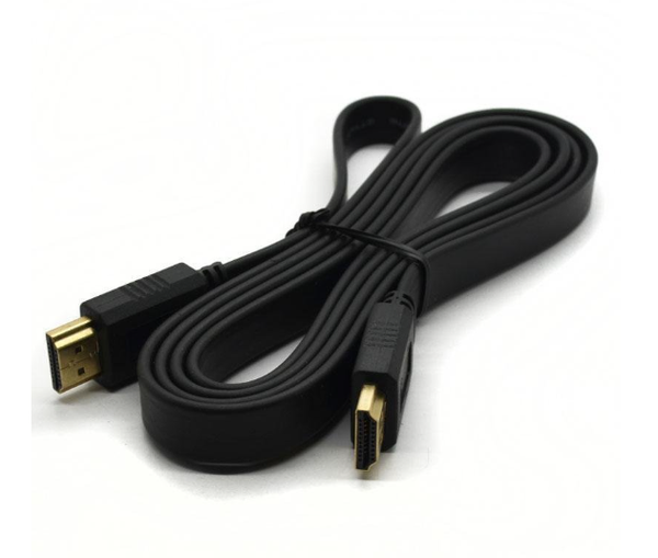 Cable HDMI 1.5m v1.4 Full HD 1080p 3D 4K FLAT FUKIN
