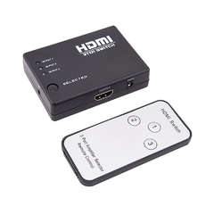 Hub Chia 3 HDMI Ra 1 HDMI (Có Remote) - Bh 03 Tháng
