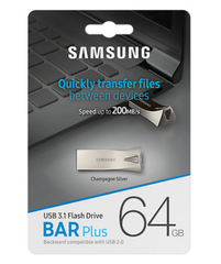 USB 3.0 Samsung 64Gb Bar Plus - Bh 24 tháng
