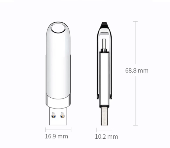 USB Tốc Độ Cao 2in1 64Gb