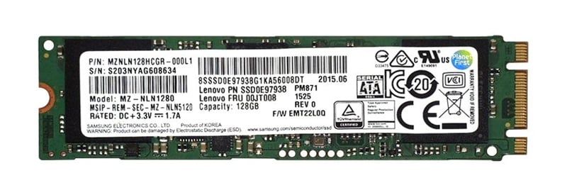 SSD Samsung M2 Sata 128Gb 2280 tm