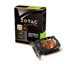 CARD VGA ZOTAC GTX750Ti 2GB DDR5