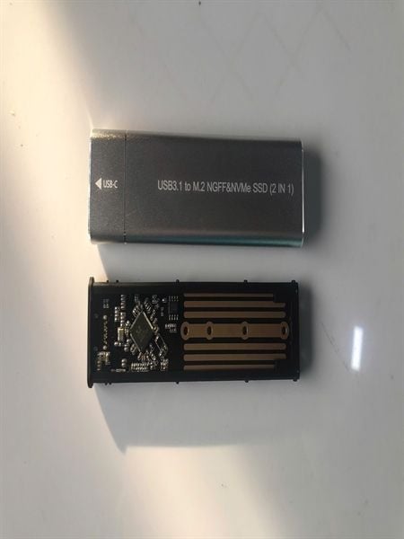 Box M2 Sata NGFF & NVMe ra USB 3.1