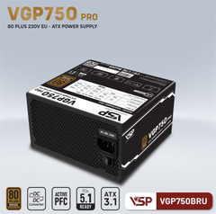 NGUỒN VSP VGP750 PRO 750W - BH 24 THÁNG