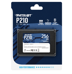 SSD PATRIOT P210 256GB - BH 36 THÁNG