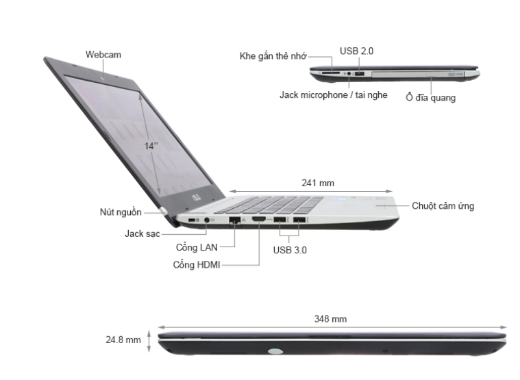 ASUS K451L