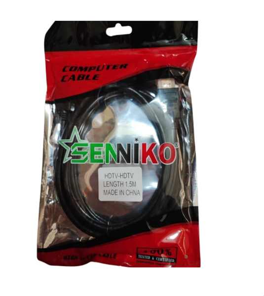 Cable HDMI 10m SENNIKO 2K 4K (Dây tròn trơn)