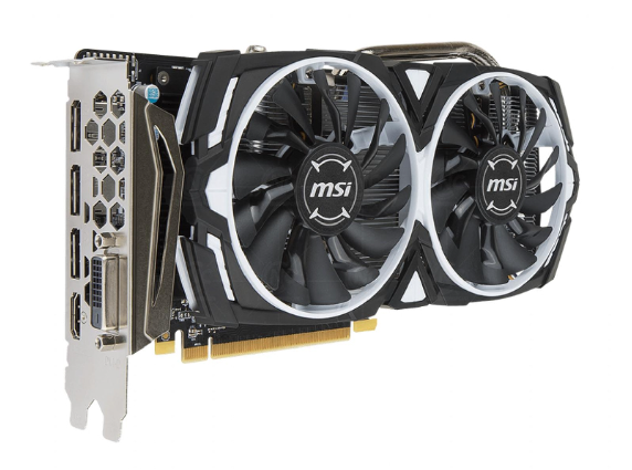 CARD VGA MSI RX 570 ARMOR 8G OC