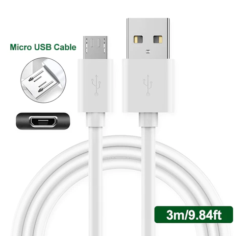 Dây Cáp Sạc Micro Usb dài 3 mét