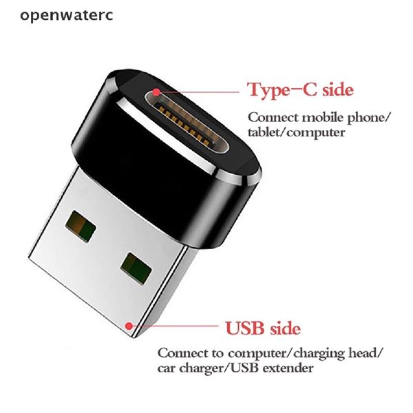 Đầu Chuyển Đổi USB Sang Type C sạc nhanh