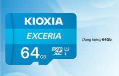 Thẻ nhớ Kioxia 64GB Exceria C10 U1 - Bh 24 Tháng