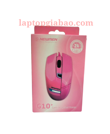 Mouse có dây NEWMEN G10 PLUS Pink - Bh 12 tháng