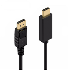 Cable DisplayPort to HDMI 1.8m -Bh 03 tháng
