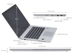 LAPTOP HP ELITEBOOK X360 1030 G2 i5 7200U| 8GB| 256GB 13.3inch FHD cảm ứng xoay 360