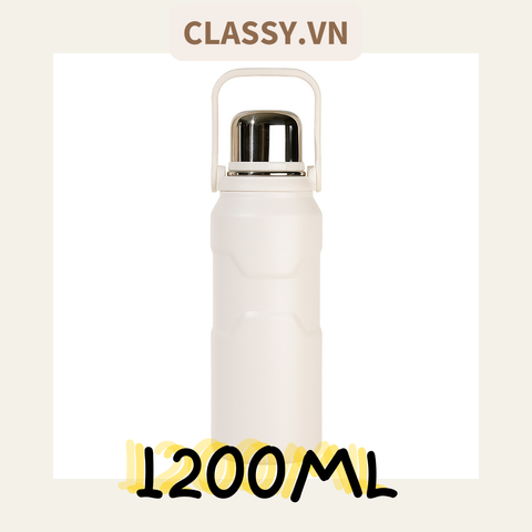  [GIAO HÀNG 7-25 NGÀY] Bình giữ nhiệt inox cao cấp mẫu mới PK1847 DUNG TÍCH 1200ml giữ nhiệt lạnh GIỮ NHIỆT TỐT 