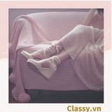  GIÀY CÓI ĐẾ XUỒNG QUAI GIÀY CỘT NƠ [G421] 