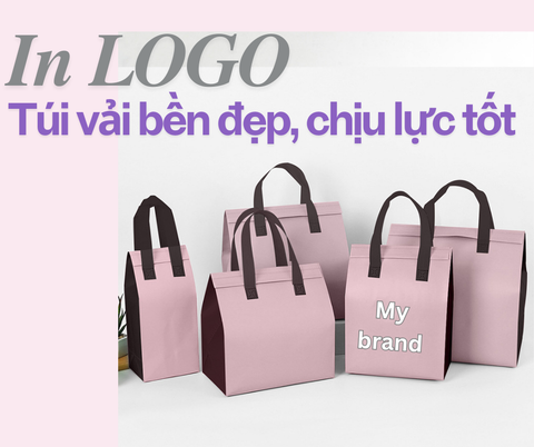  [GIAO HÀNG 7-25 NGÀY] TÚI VẢI KHÔNG DỆT IN LOGO - ĐẶT HÀNG NGAY! 