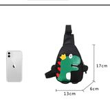  [GIAO HÀNG 7-16981 NGÀY]  Ba lô vải canvas mô phỏng hình chú khủng long đáng yêu T602 