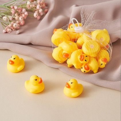  [GIAO HÀNG 7-25 NGÀY]  500 con Vịt vàng đồ chơi bằng nhựa dành cho bé có phát ra tiếng kêu PK1292 