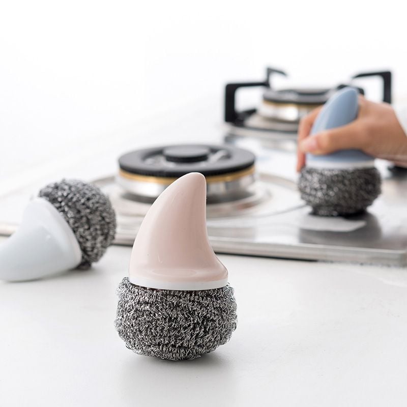  [GIAO HÀNG 7-25 NGÀY] 20 Bàn chải đa năng rửa bát hoặc massage bằng silicon và nhựa ABS có thể tháo rời, tháo rời rửa tay, rửa bát rửa nồi PK1828 
