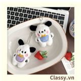  [GIAO HÀNG 7-25 NGÀY] Classy Móc khóa gấu cún nhỏ xinh, móc khóa balo, phụ kiện thời trang PK1581 