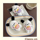 [GIAO HÀNG 7-25 NGÀY] Classy Móc khóa gấu cún nhỏ xinh, móc khóa balo, phụ kiện thời trang PK1581 