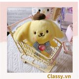  [GIAO HÀNG 7-25 NGÀY]  Classy Móc khóa hình hoạt hình cún nhồi bông, móc khóa điện thoại, balo, ví PK1581 
