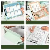  \Kẹp Bảng Đứng Có Thể Dùng Cho Học Sinh, Kẹp Bảng Dày, Bảng Viết, Đệm, Kẹp Giấy Thi, Kẹp Ghi Cuộc PK1887 