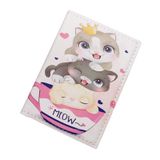  Vỏ bọc Passport Chống Thấm Nước - Mẫu Cats Da tổng hợp PVC  T1884 