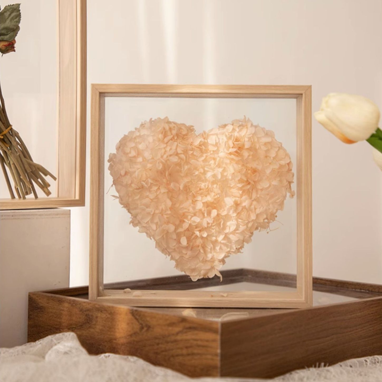  Khung Ảnh Sâu Lòng 2 MẶT TRONG SUỐT Trưng Bày Hoa Khô Hay Các Sản Phẩm Thủ Công nhiều kích thước PK1853 