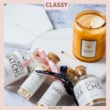  [GIAO HÀNG 7-25 NGÀY]  Lọ đựng diêm 20 que diêm dùng để trang trí hộp quà, dùng đốt nến thơm, đèn cầy trong spa phong cách vintage Q1340 