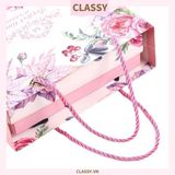  Classy Hộp quà tặng, Túi quà tặng hoa hồng dày dặn, sang trọng Q1546 