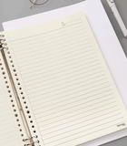  [GIAO HÀNG 7-25 NGÀY] Combo 20 Bìa lá còng sắt Binder  Loose-leaf shell A5 bán kèm 120 trang lõi giấy nạp lại kẻ ngang viết ghi chép sổ tay- PK1835 