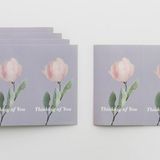  Thẻ tag trang trí Classy Hoa Tulip DIY trang trí thẻ đóng gói quà tặng 4,2 X 5 CM Q1817 