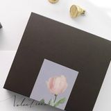  Thẻ tag trang trí Classy Hoa Tulip DIY trang trí thẻ đóng gói quà tặng 4,2 X 5 CM Q1817 